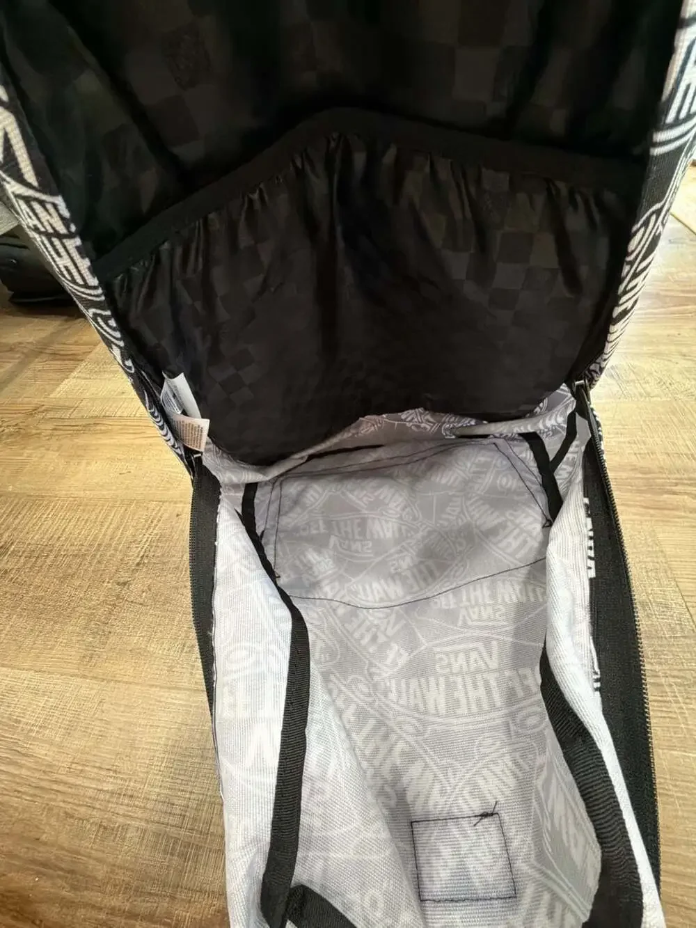 Vans Old Skool III Off The Wall Logo Print Backpack
